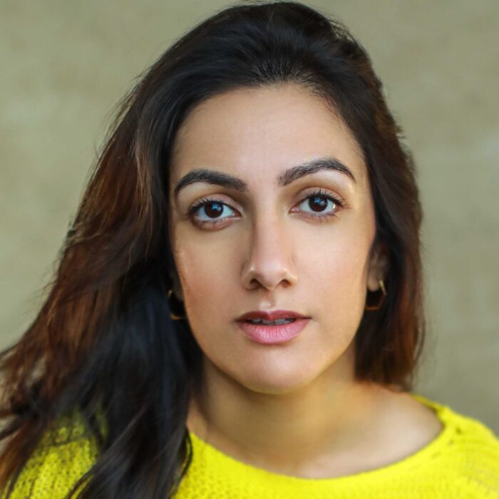 Saher Shah, a voiceover artist represented by The Voice People.